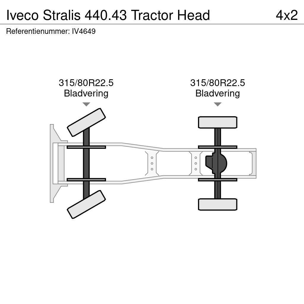 Iveco Stralis 440.43 Tractor Head Ciągniki siodłowe