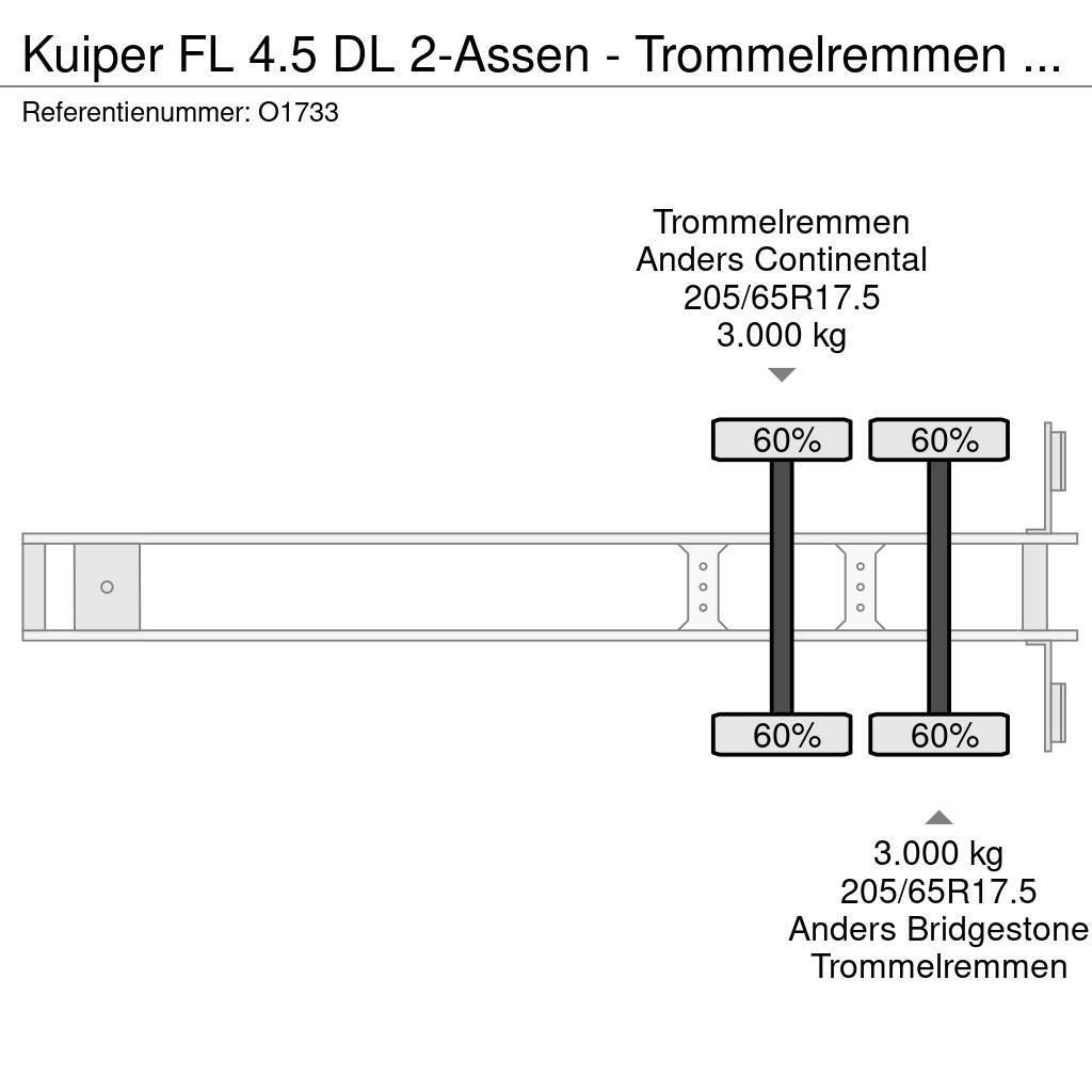  kuiper FL 4.5 DL 2-Assen - Trommelremmen - Mobile Inne naczepy