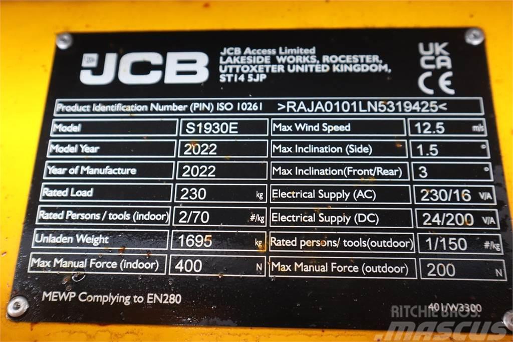 JCB S1930E Valid inspection, *Guarantee! New And Avail Podnośniki nożycowe