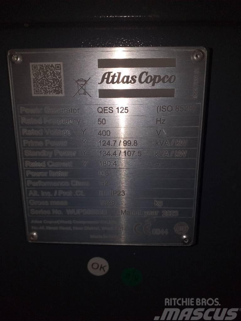 Atlas Copco QES125 Agregaty prądotwórcze Diesla
