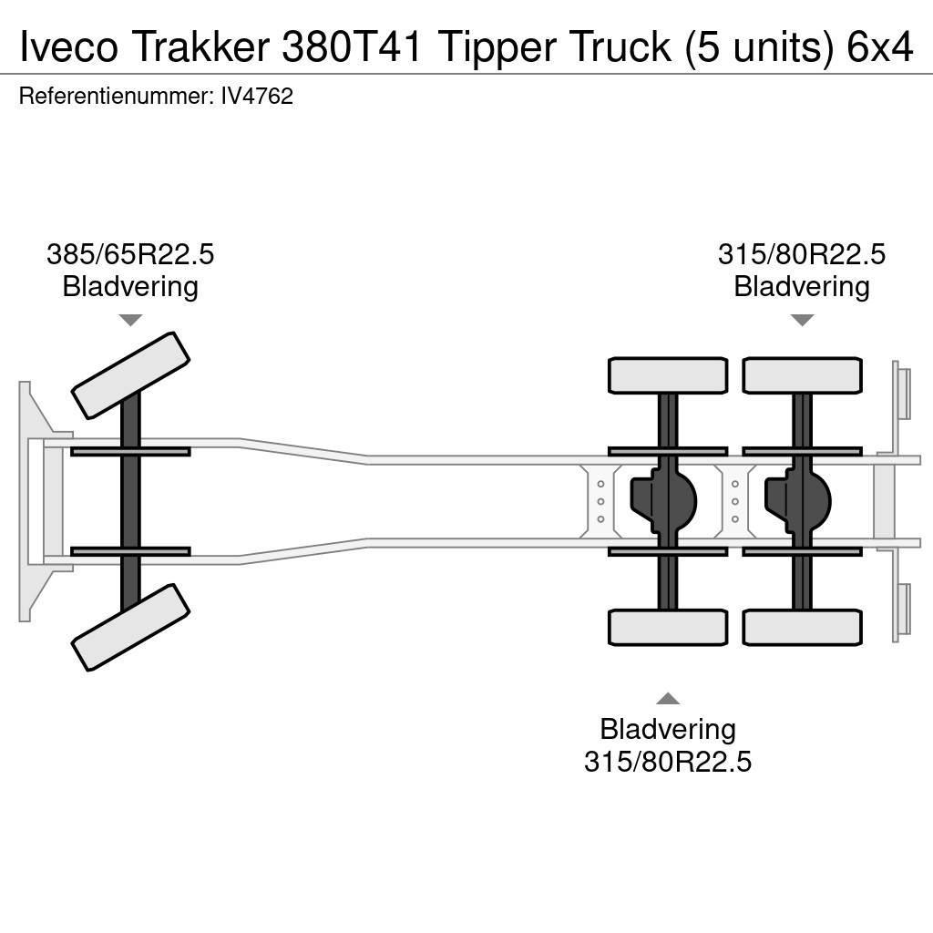 Iveco Trakker 380T41 Tipper Truck (5 units) Wywrotki