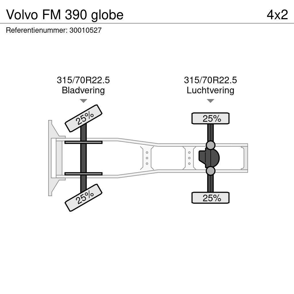 Volvo FM 390 globe Ciągniki siodłowe
