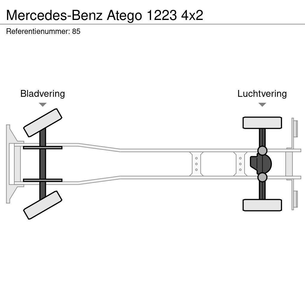 Mercedes-Benz Atego 1223 4x2 Ciężarówki typu Platforma / Skrzynia