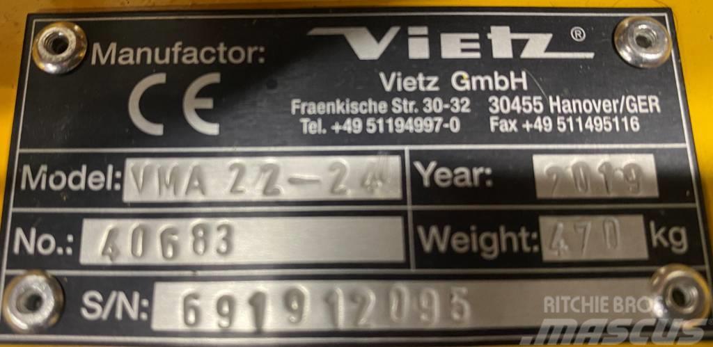 Vietz VMA Mandrel 22-24" Sprzęt rurociągowy