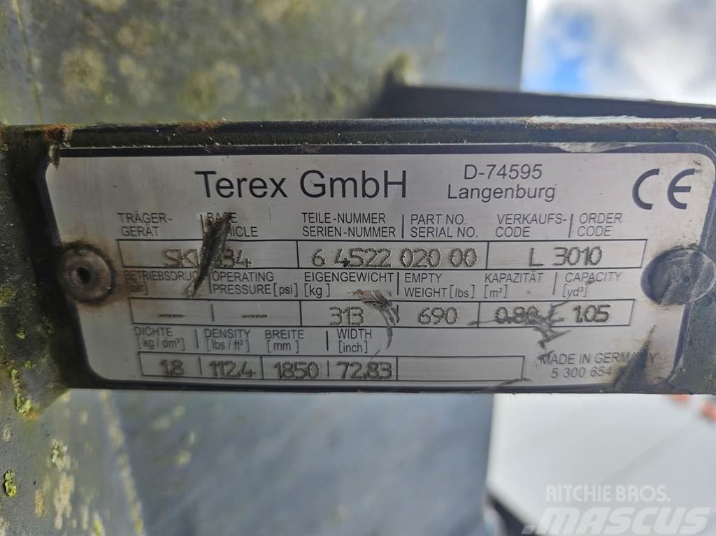 Terex TL80/SKL834-6452202000-1,85 mtr-Bucket/Schaufel Łyżki do ładowarek