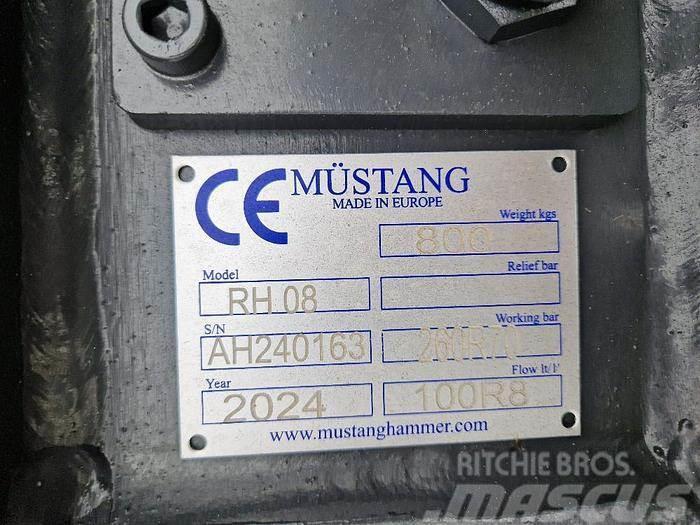 Mustang RH08 Abbruch-Pulverisierer Młoty hydrauliczne