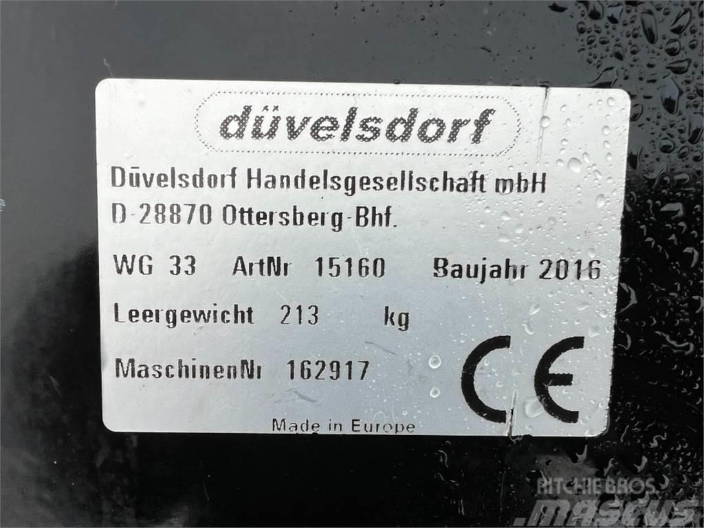 Düvelsdorf 1,20 m Schaufel Łyżki do ładowarek