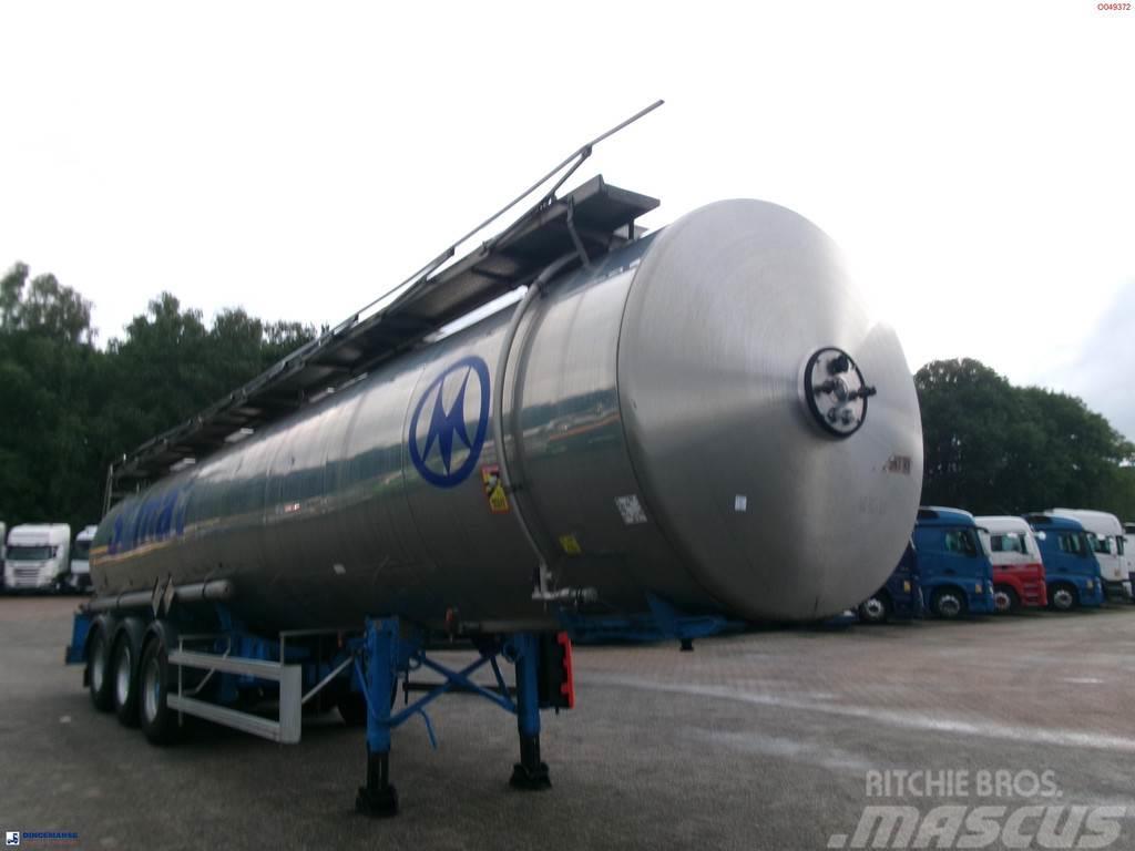 Magyar Chemical tank inox 32.5 m3 / 1 comp Naczepy cysterna