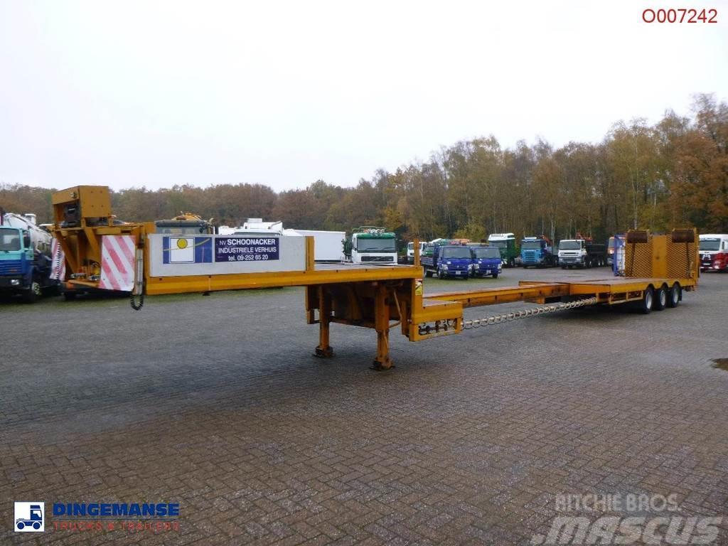 Broshuis 3-axle semi-lowbed trailer E-2190-24 / 47.5 T ext. Naczepy niskopodłogowe