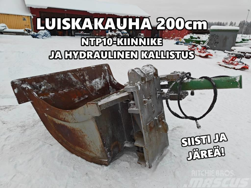  Luiskakauha 200cm / 2000mm - NTP10 - Hydraulinen k Łyżki do ładowarek