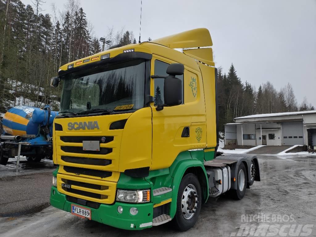 Scania R410 6x2 hydrauliikka, ADR,Euro6 Ciągniki siodłowe