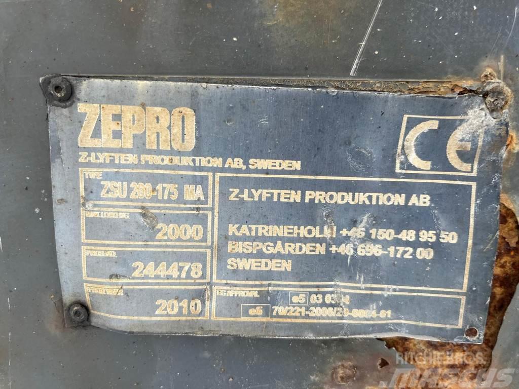  ZEPRO ZSU 200-175MA / 2000 KG. Windy do załadunku towarów i mebli