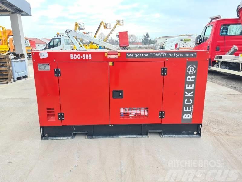 Becker BDG 50S - Generator Set Agregaty prądotwórcze Diesla