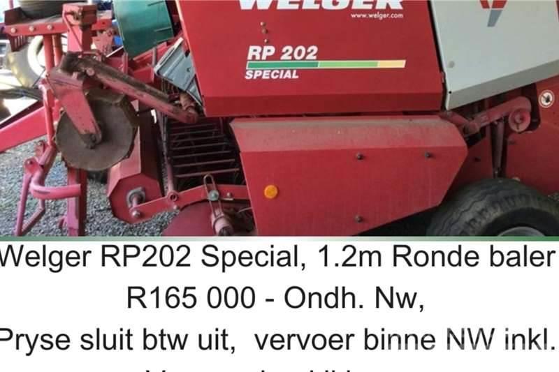 Welger RP202 special - 1.2m Inne