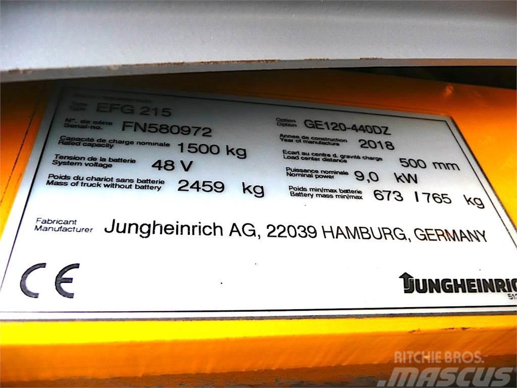 Jungheinrich EFG 215 440 DZ Wózki elektryczne