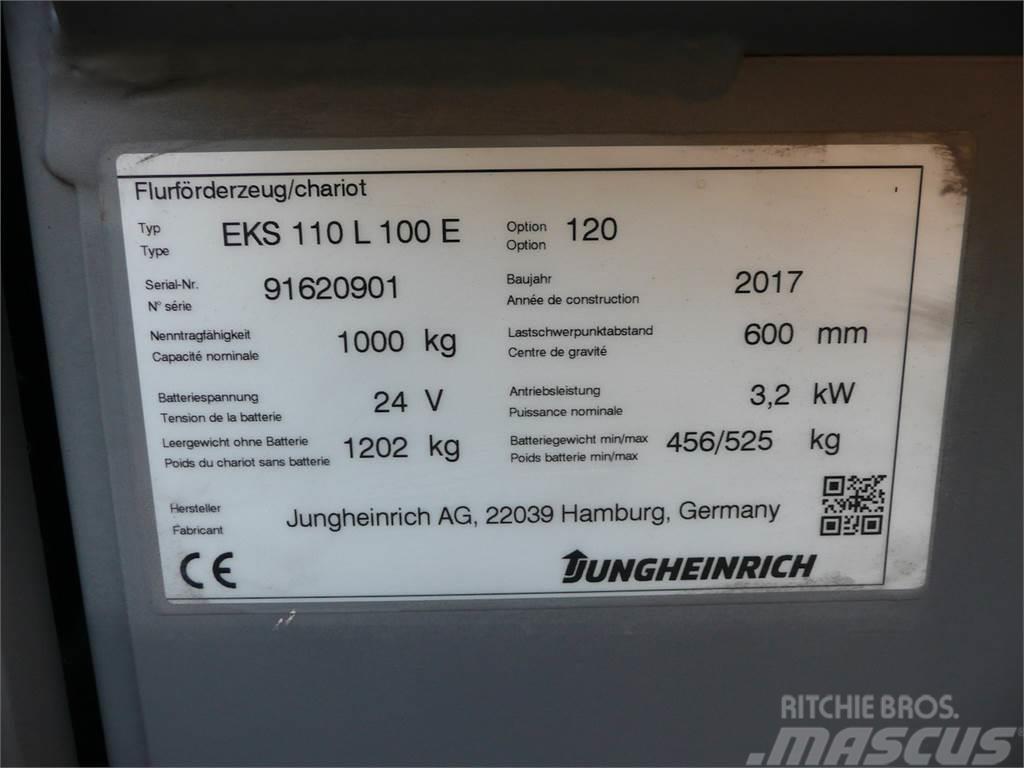 Jungheinrich EKS 110L 100E Wózki kompletacyjne wysoko unoszące