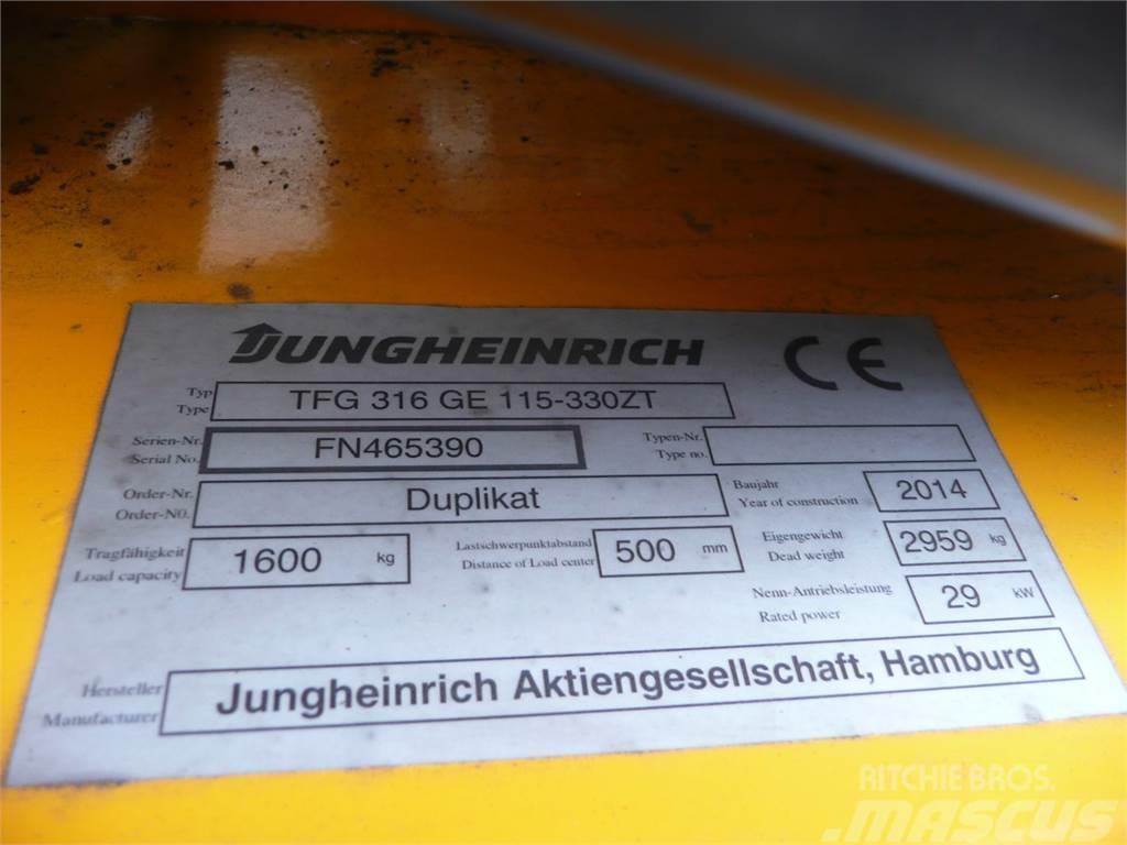Jungheinrich TFG 316 330 ZT Wózki LPG