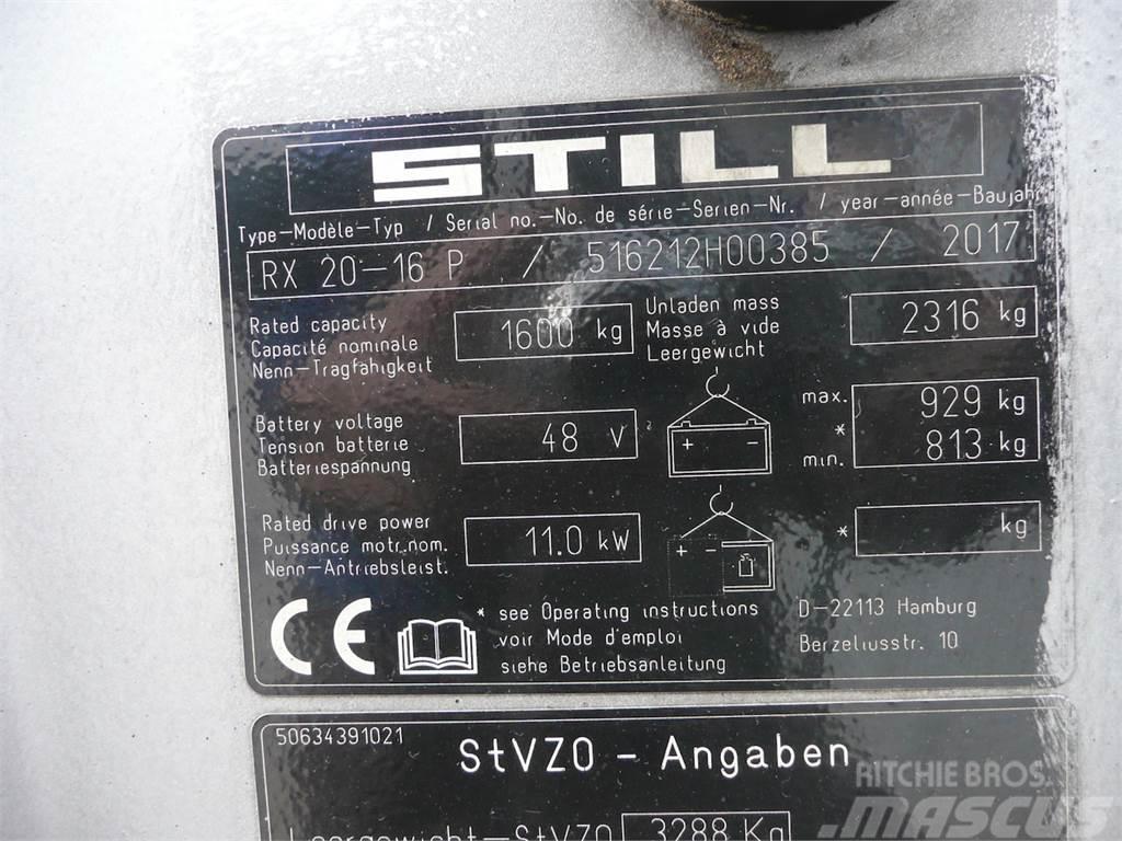 Still RX20-16P Wózki elektryczne
