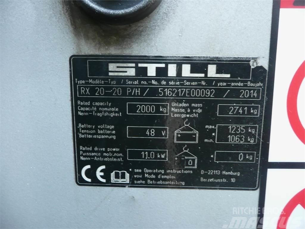 Still RX20-20P/H Wózki elektryczne