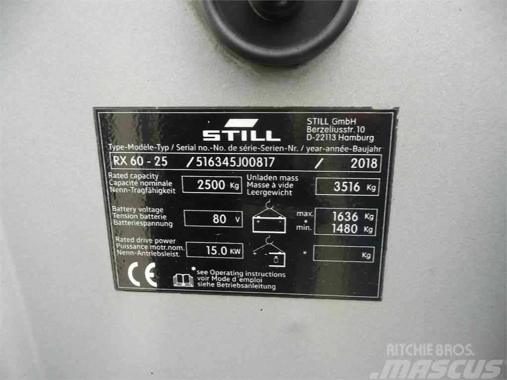 Still RX60-25 Wózki elektryczne