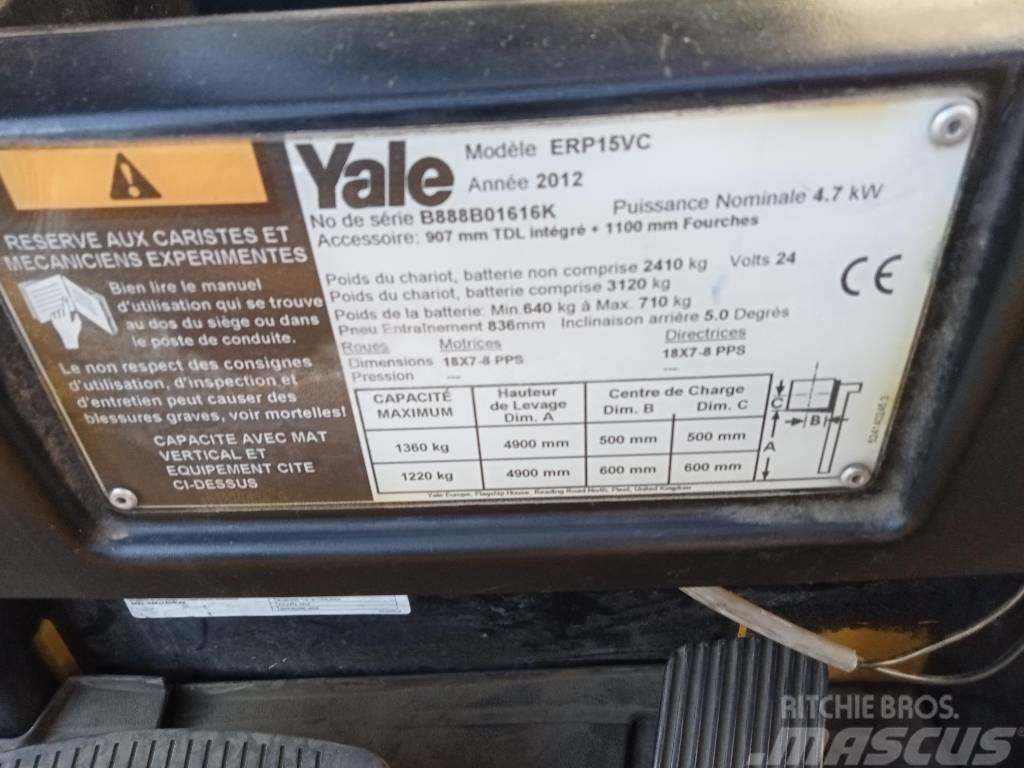 Yale ERP15VC Wózki elektryczne