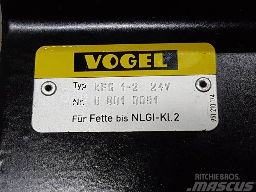 Ahlmann AZ14-Vogel KFG1-2 24V-Lubricating system Ramy i zawieszenie