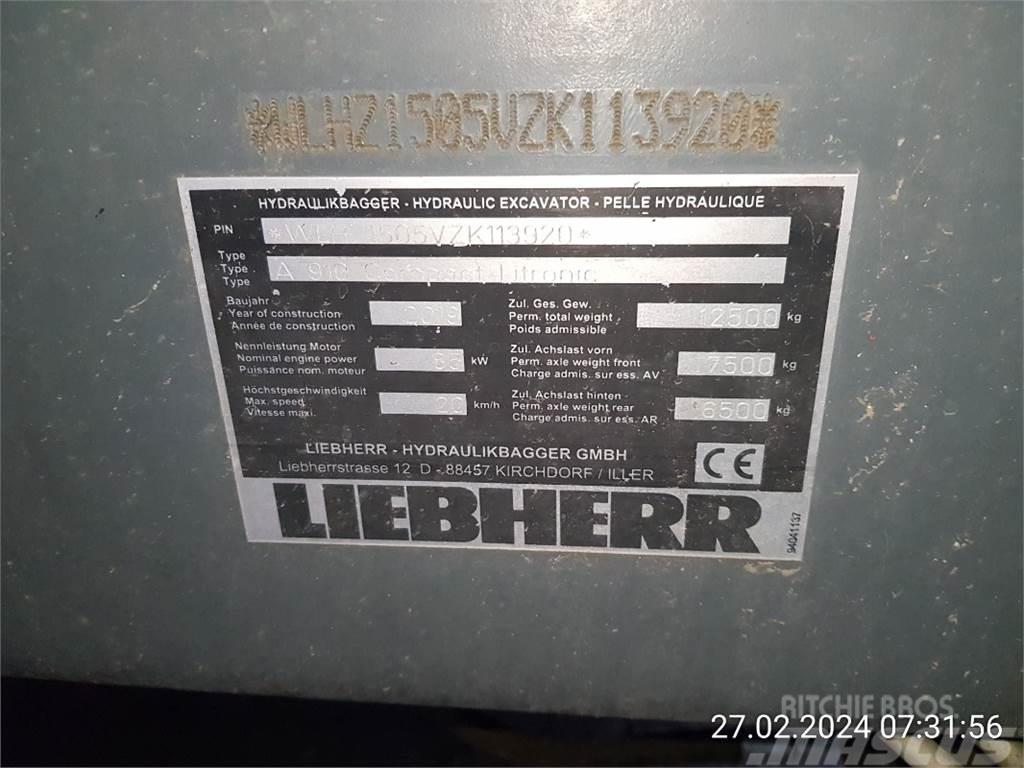 Liebherr A910compact Koparki kołowe
