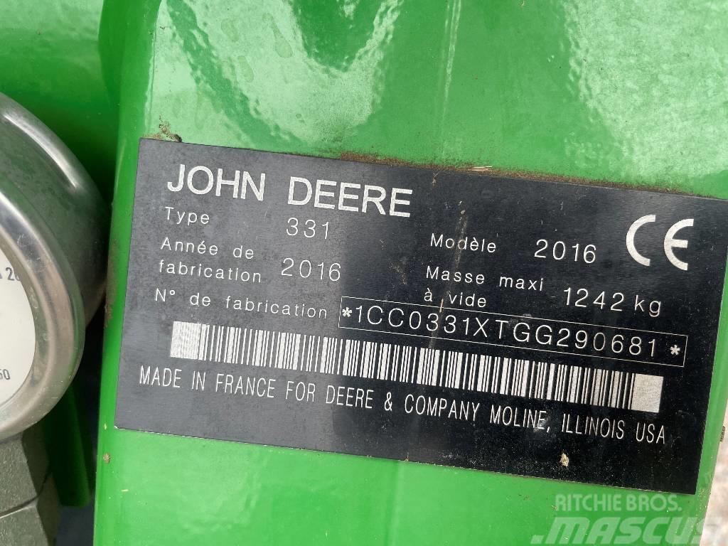 John Deere 331 Dismantled: only spare parts Kosiarki ze wstępną obróbka paszy