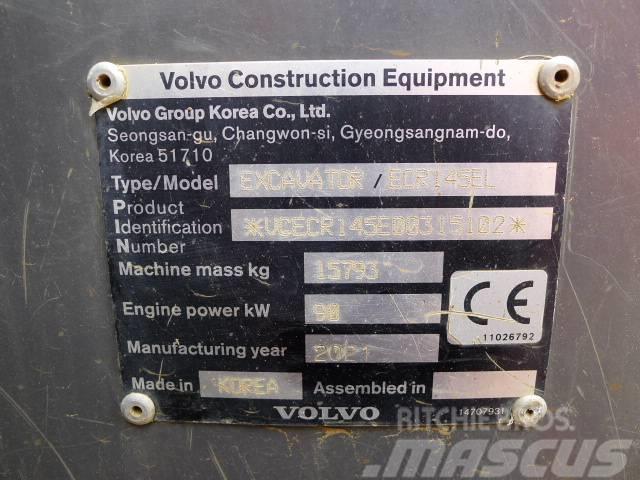 Volvo ECR145E Koparki gąsienicowe