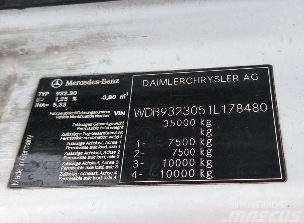 Mercedes-Benz Actros 3241K/45 8X4M / OM501 Engine sold / Gearbox Ramy i zawieszenie