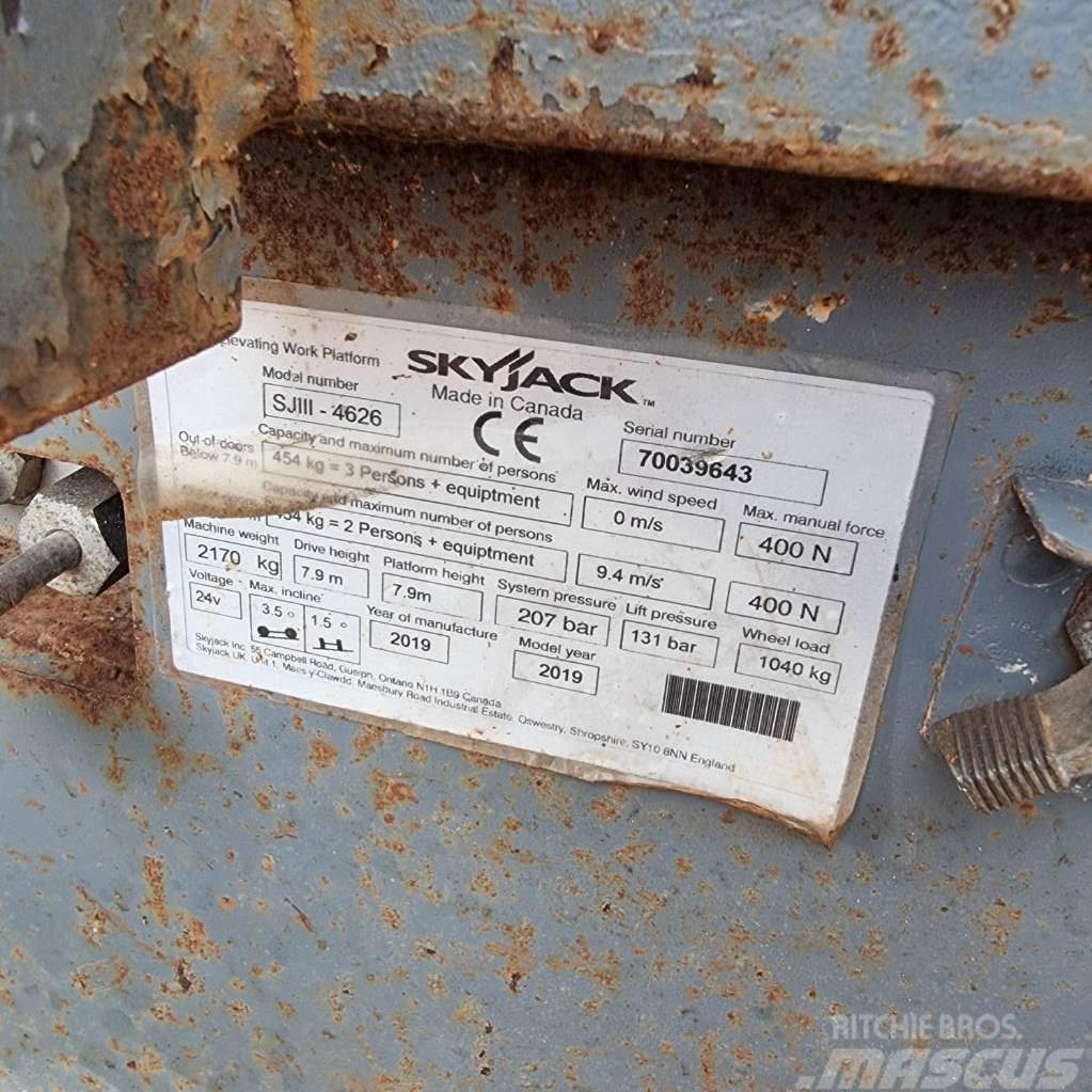 SkyJack 4626 Podnośniki nożycowe