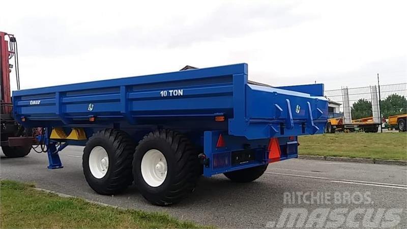 Tinaz 10 tons dumpervogn forberedt til ramper Inne maszyny komunalne