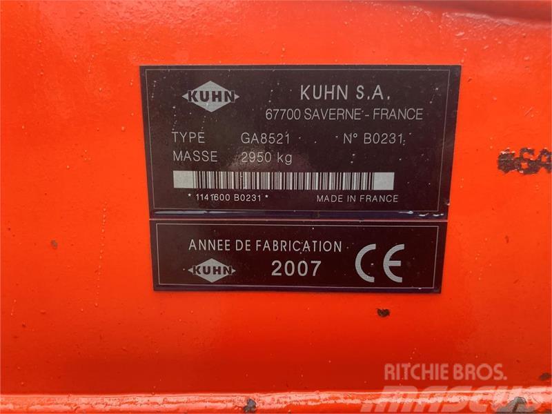 Kuhn GA 8521 To-rotorrive Zgrabiarki i przetrząsacze
