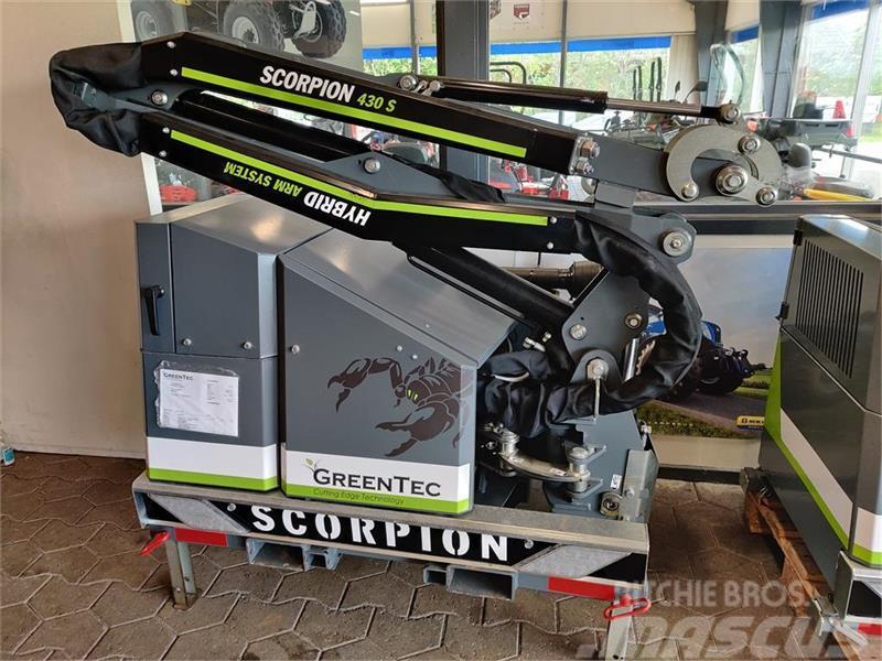 Greentec Scorpion 330-4 S DEMOMASKINE - SPAR OVER 30.000,-. Nożyce do żywopłotu