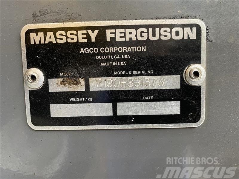 Massey Ferguson 2190 Prasy kostkujące