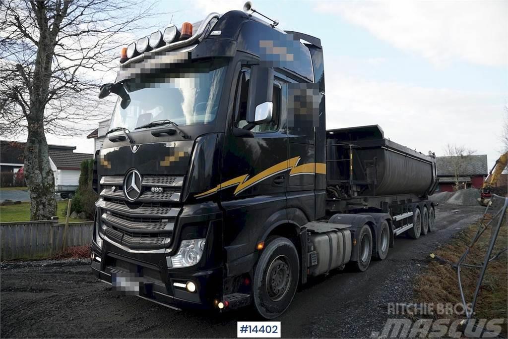 Mercedes-Benz Actros 2653 6x4 Truck w/ hydraulics. Ciągniki siodłowe