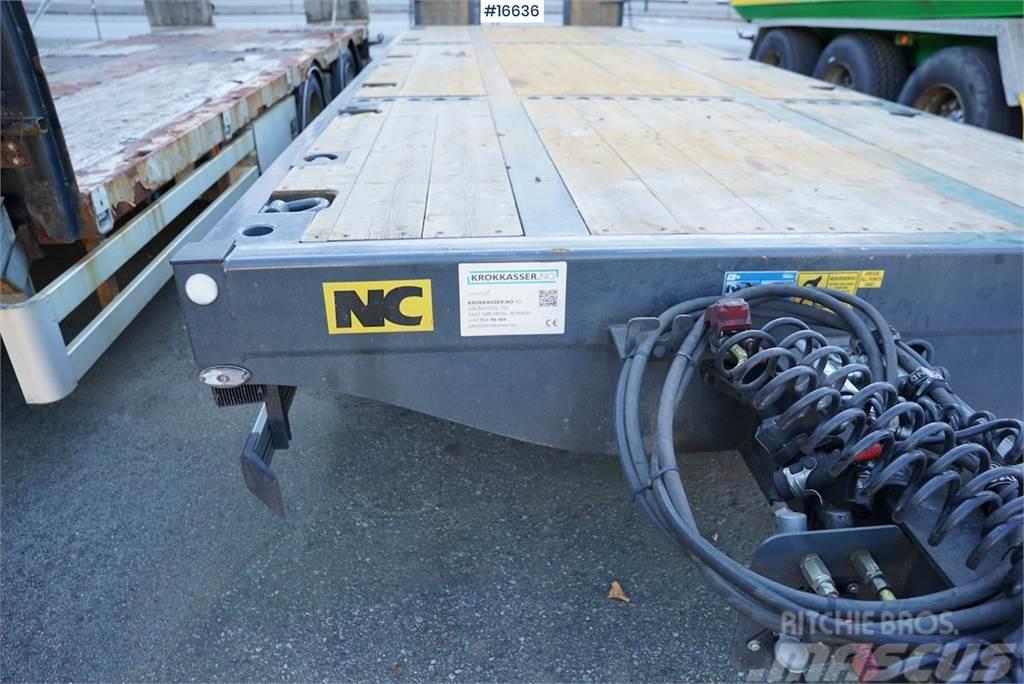 NC 3 axle machine trailer that is little used Inne przyczepy