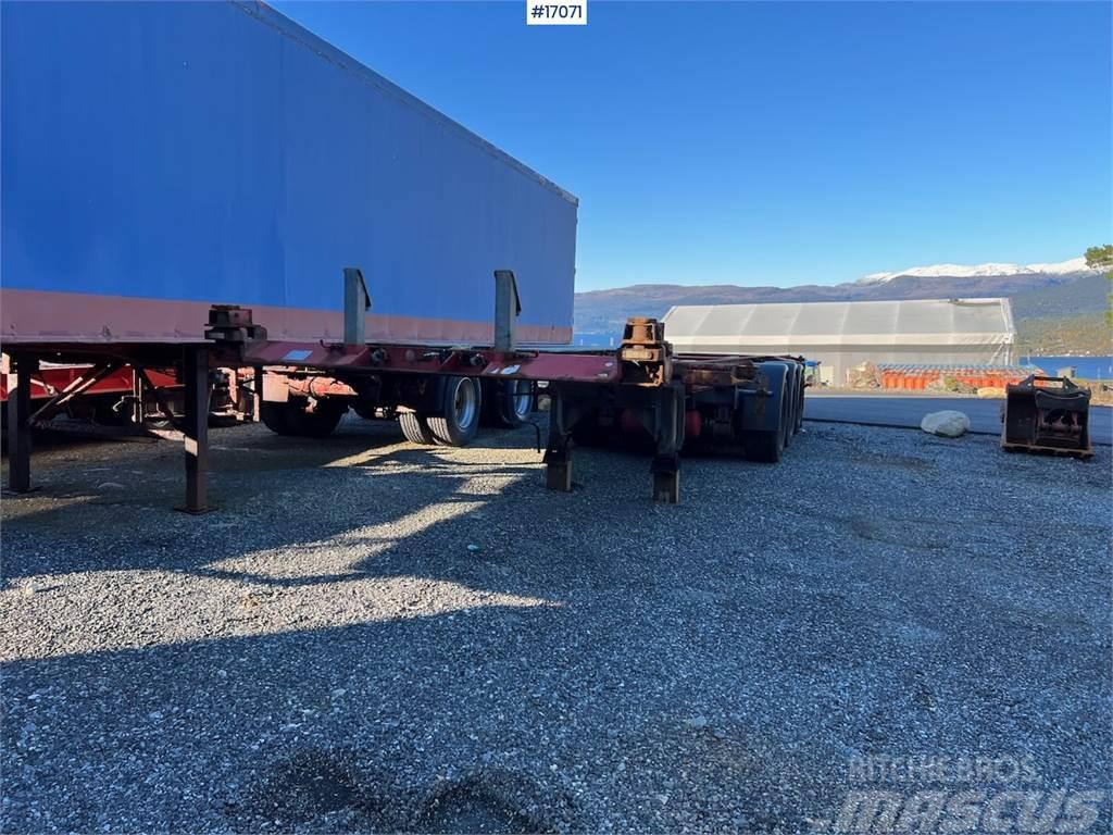Renders 3 Axle Container trailer w/ extension to 13.60 Inne przyczepy