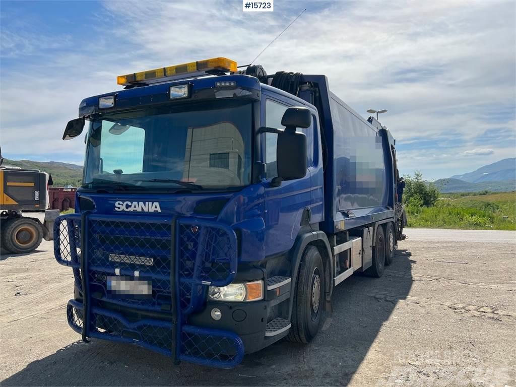 Scania P400 6x2 compactor truck, REP OBJECT Śmieciarki