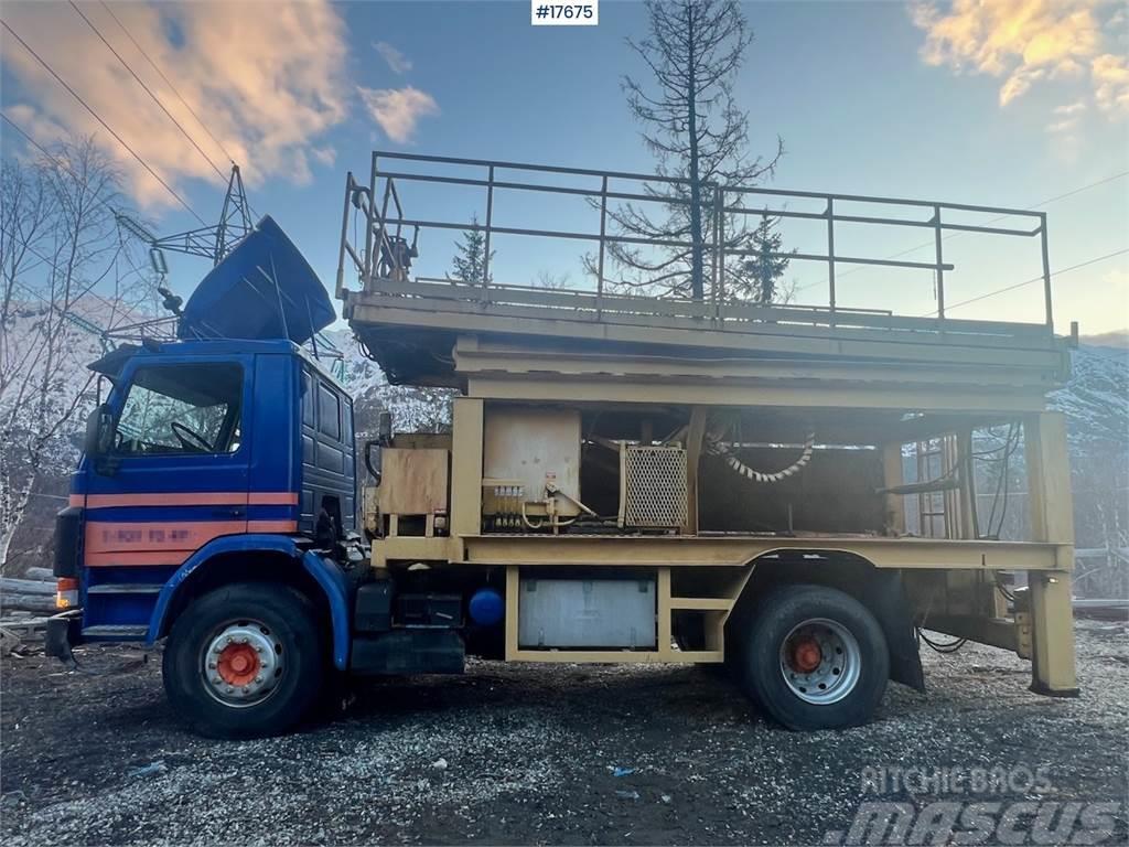 Scania P93m lift truck (motor equipment) Podnośniki koszowe