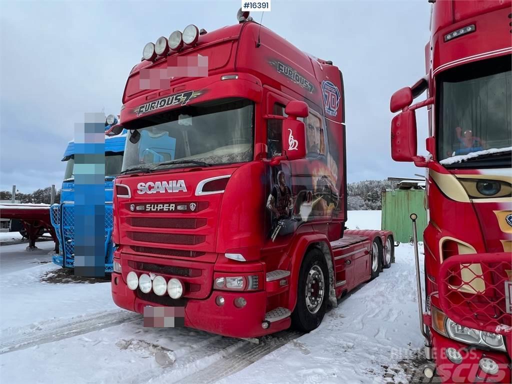 Scania R580 6x2 tractor unit w/ hydraulics Ciągniki siodłowe