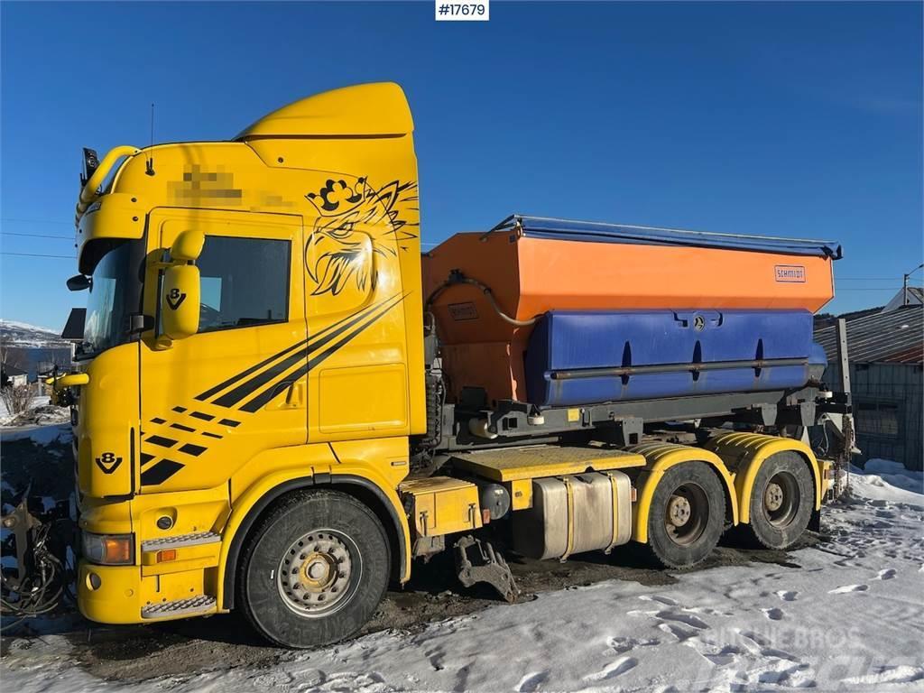 Scania R620 6x4 snow rigged combi truck Ciągniki siodłowe