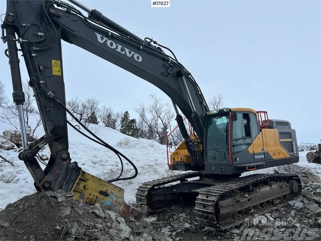 Volvo EC380EL excavator w/ 4370 hours WATCH VIDEO Koparki gąsienicowe