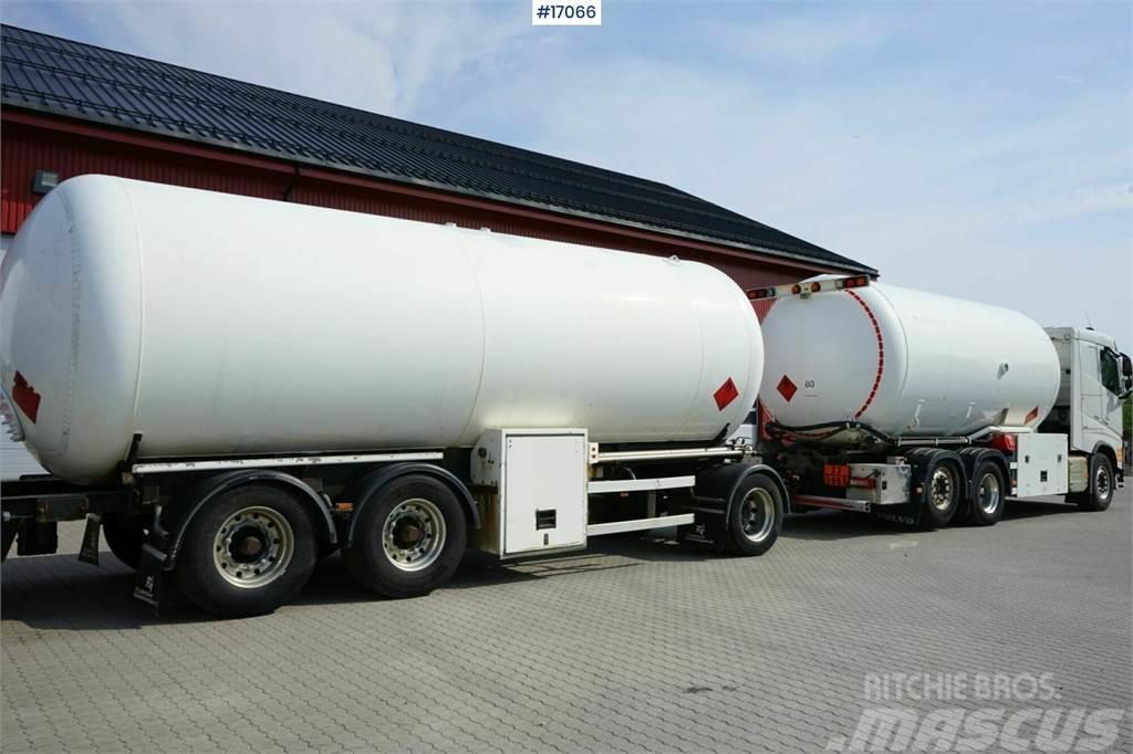 Volvo FH 500 6x2 LPG Truck with trailer. Cysterna