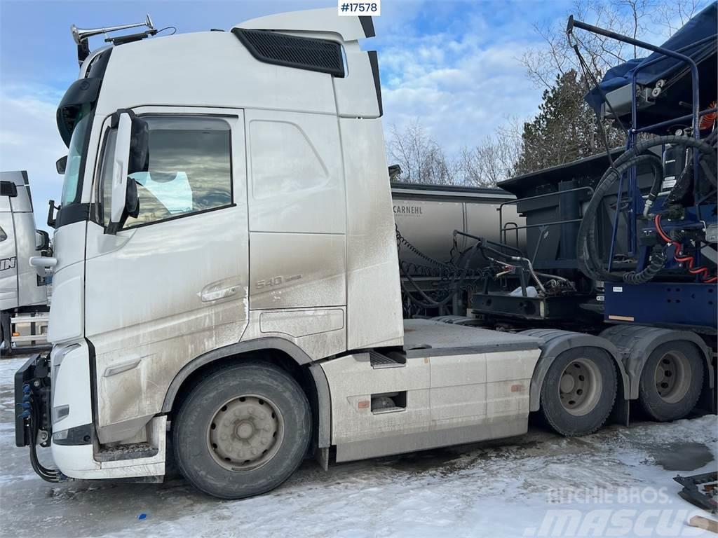 Volvo FH 540 6x4 Plow rig tractor w/ hydraulics and only Ciągniki siodłowe