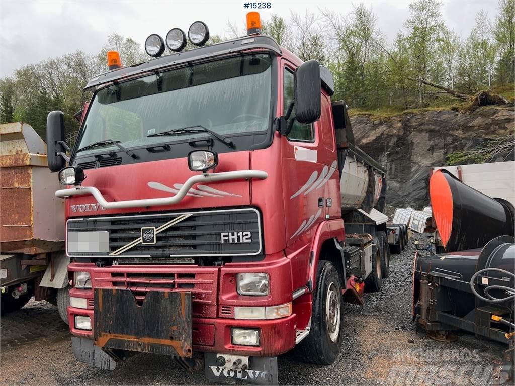 Volvo FH12 Tipper 6x2 w/ plowing rig and underlying shea Wywrotki