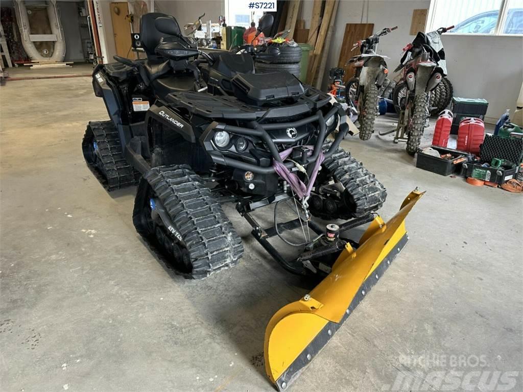 Can-am Outlander 1000 Max XTP with track kit, plow and sa Inne