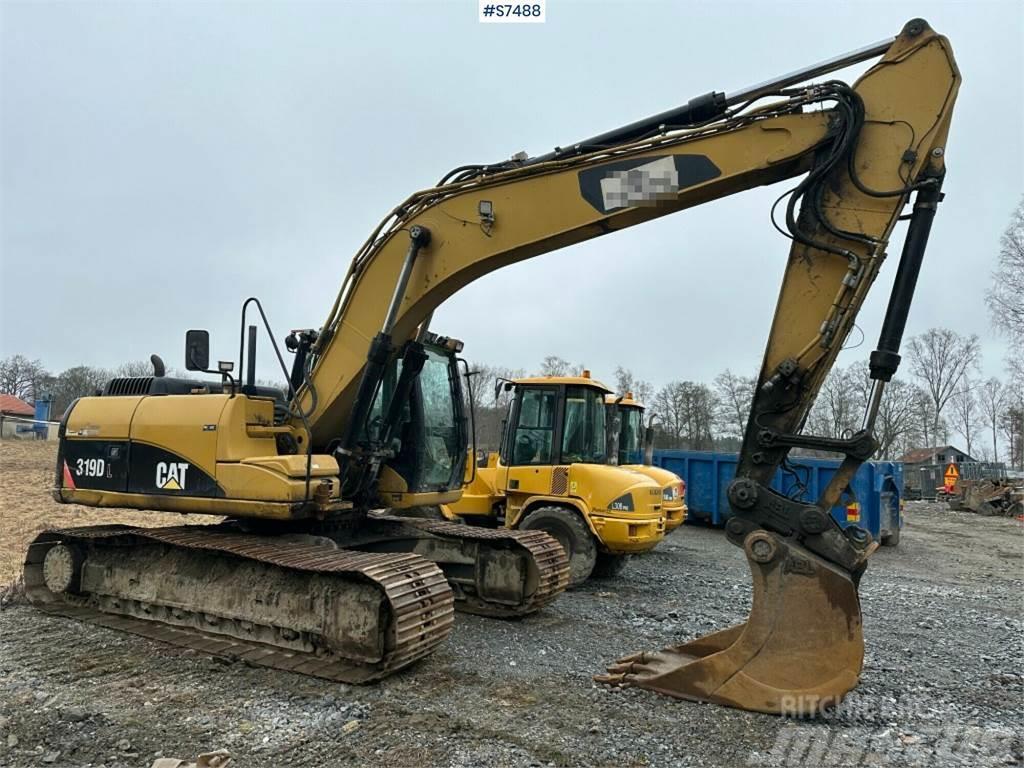 CAT 319D Excavator with rotor, digging system and gear Koparki gąsienicowe