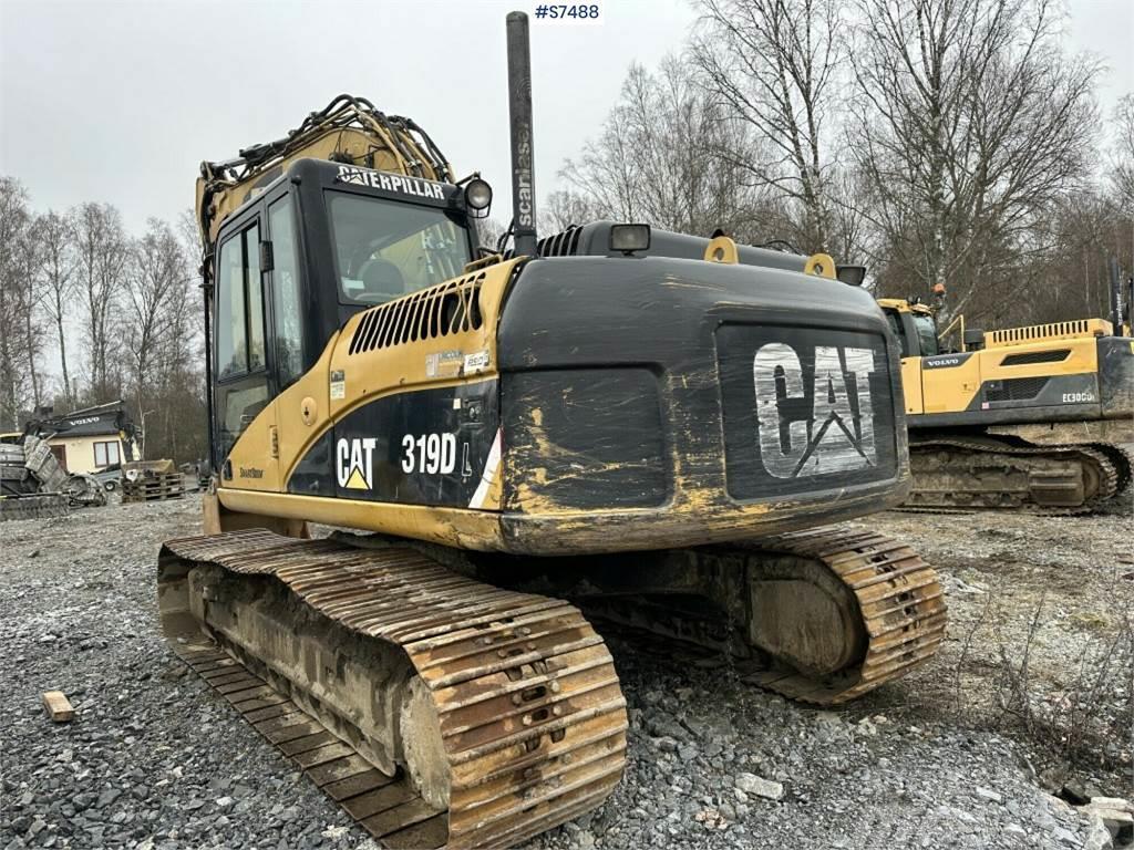 CAT 319D Excavator with rotor, digging system and gear Koparki gąsienicowe