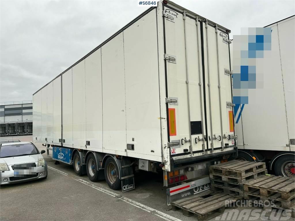 Ekeri L-3 Refrigerated trailer with opening side Przyczepy chłodnie